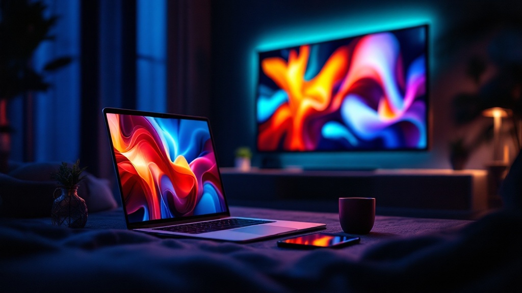 Display ads running across laptop, phone and connected TV